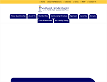 Tablet Screenshot of guardiansofswfl.org